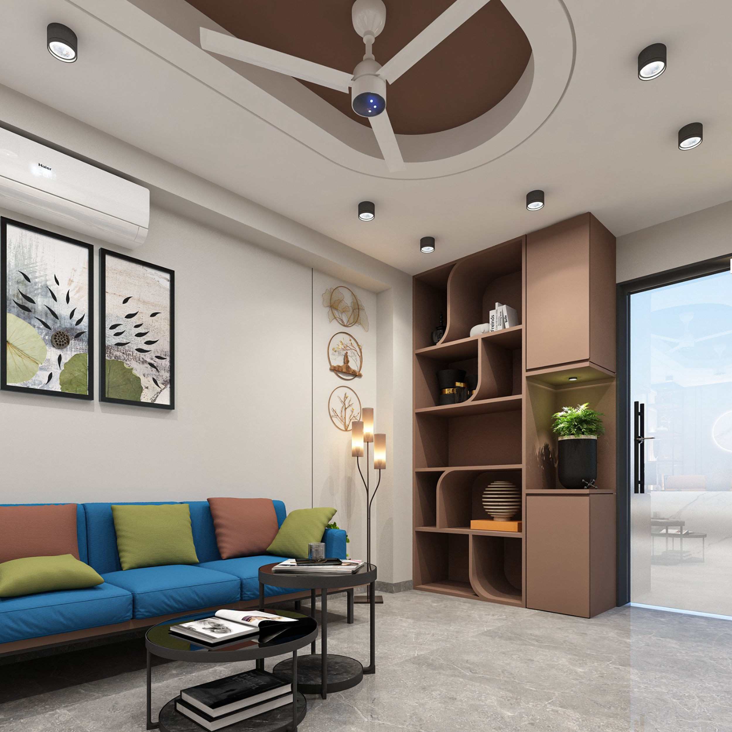 Vibrant Living Space